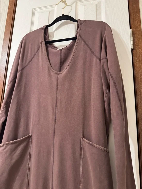 FP Movement Hot Shot Long Sleeve Onesie Espresso Brown Jumpsuit Size Medium - Picture 3 of 8